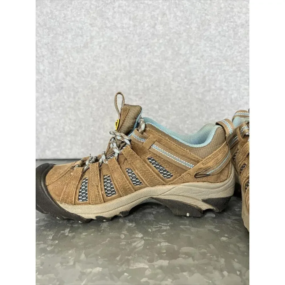 Keen Womens Voyager Hiking Boots Size 6.5 US Brown Lace Up Shoes Outdoor Nature - Picture 10 of 12